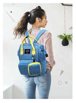 

2020 new women's backpack large capacity fashion ladies backpack double zipper solid color anti-theft backpack