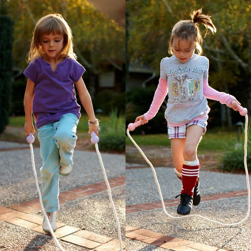 

Children Jump Rope Beginners Adjustable Baby Girls Tiaoshen Kindergarten Kids mian sheng zi Non-7-Foot Sports