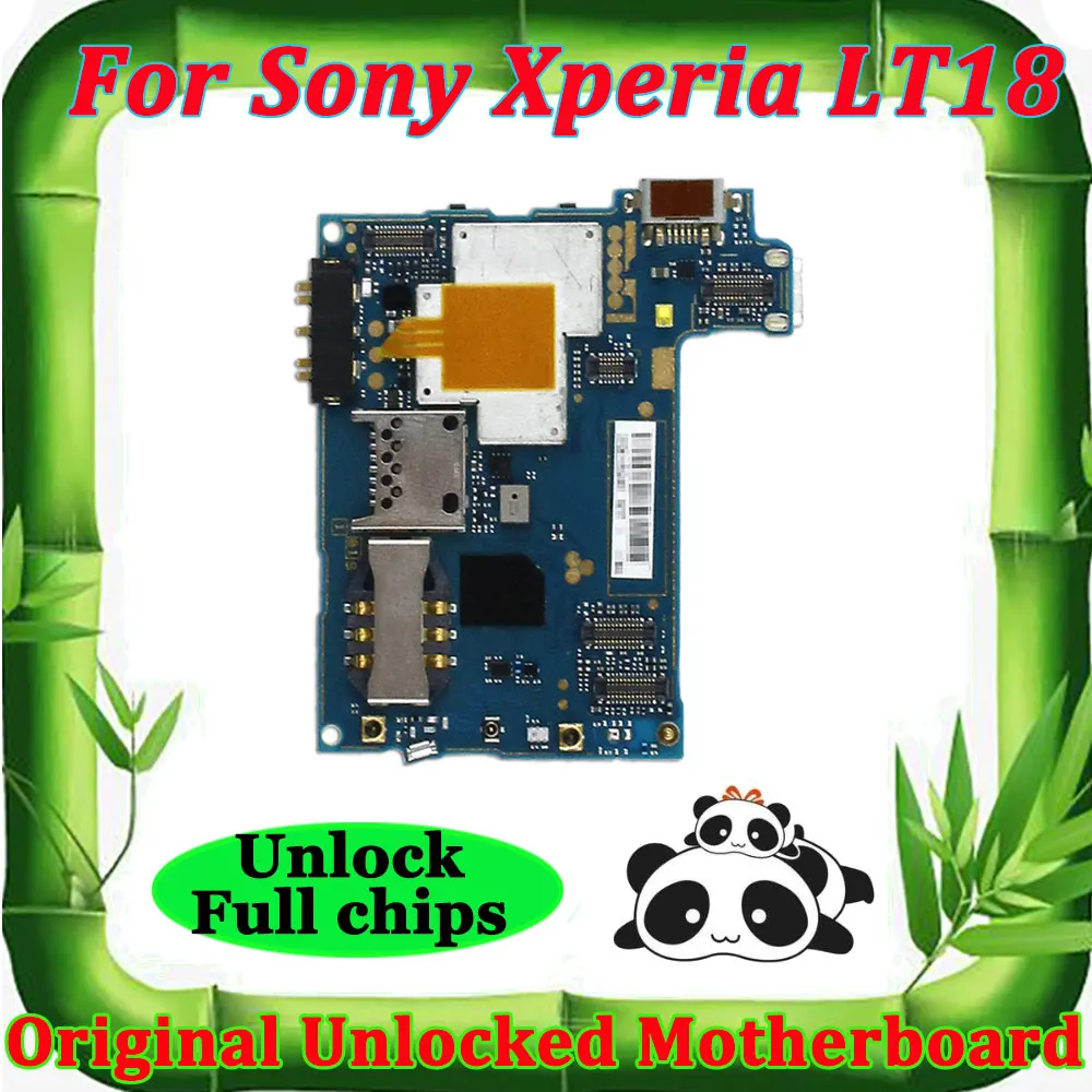 Для sony Ericsson Xperia LT18 Заводская полная разблокированная материнская плата разблокировка материнская плата Android OS материнская плата