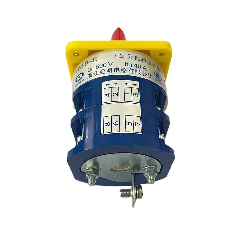 Interruptor giratório com 3 posições, interruptor de