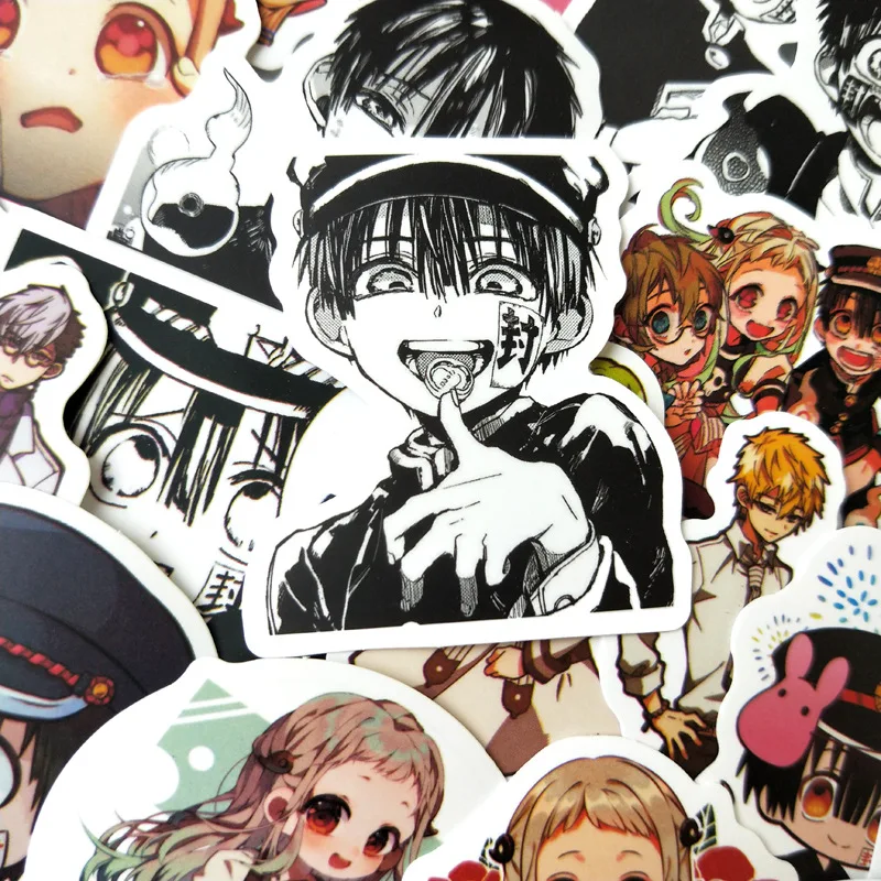 10/30/50Pcs Toilet-Bound Hanako-kun Stickers Waterproof Decal Laptop Motorcycle Luggage Snowboard Fridge Phone Car Sticker