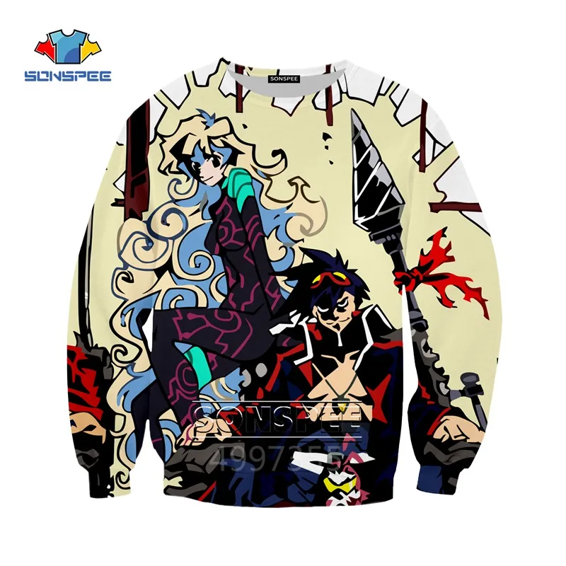 SONSPEE/аниме Promare Harajuku, детские толстовки с 3D принтом, детская одежда для мальчиков и девочек-подростков, топы, пуловер с длинными рукавами, SW134