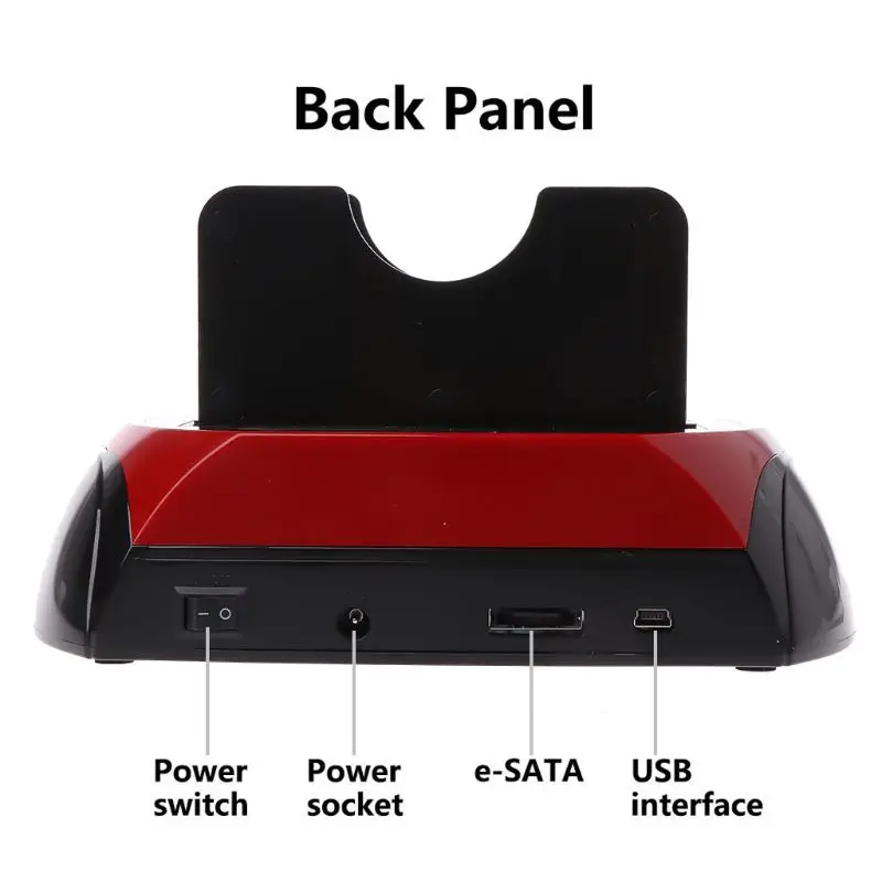All-in-One Dual IDE SATA HDD Docking Station - USB 2.0 External Enclosure for 2.5
