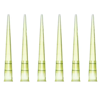 

1000Pcs/Lot Disposable Sterile Pipette Tips for 200Ul Universal Yellow Pipet
