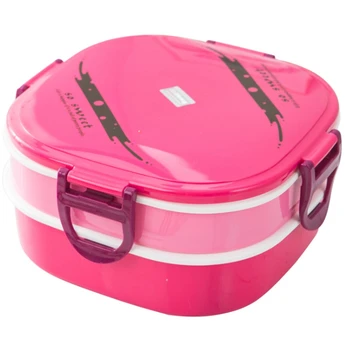 

ELEG-Double Storage Box with Lid Divided Dried Fruit Box Home Coffee Table Creative Dried Fruit Candy Box