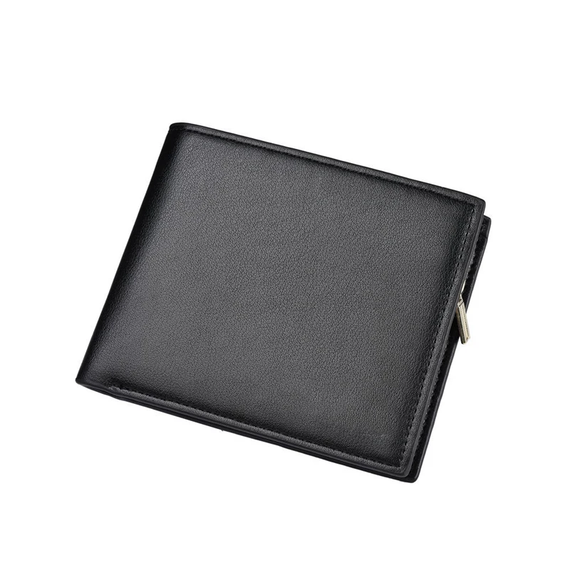 

Korean version of the business multi-card wallet zipper coin purse Fashion High Quality Black and Brown Credit Card Holder