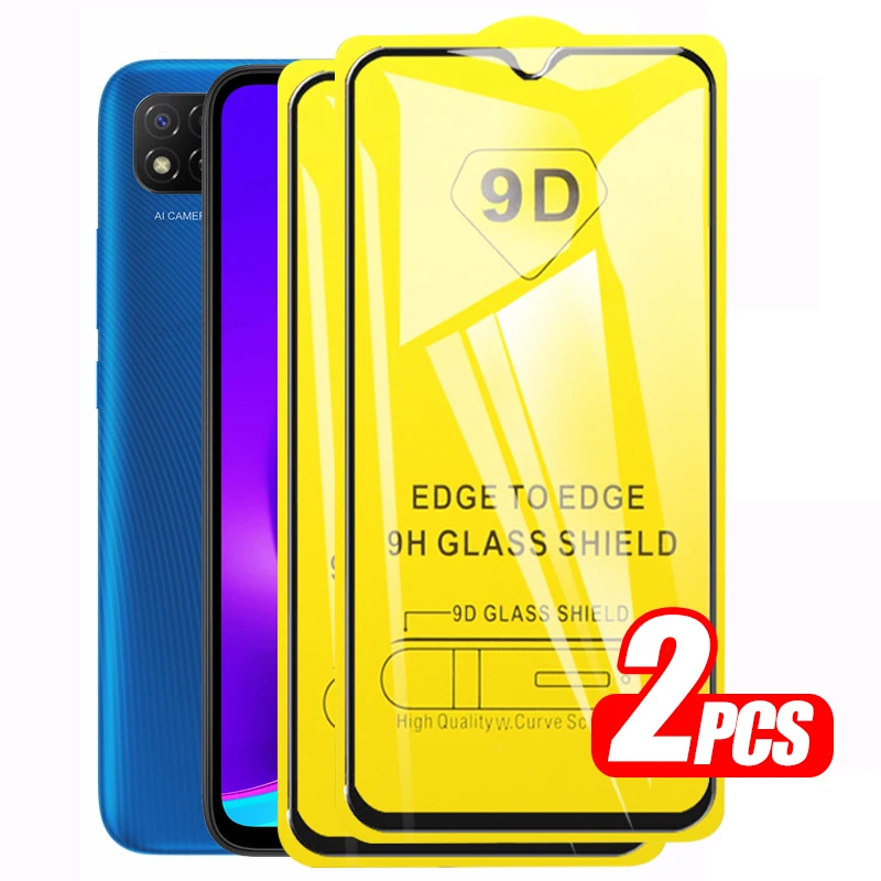 Защитное стекло для Xiaomi Redmi 9C NFC 9D 9 Pro Readmi 9A 2 шт. | Мобильные телефоны и аксессуары
