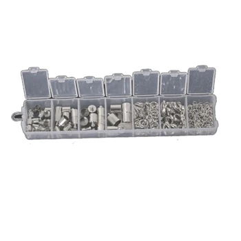 

Mixed Style DIY Jewelry Discovery Material Beaded Cup Earrings Hook Jump Loop Crochet Box Silver