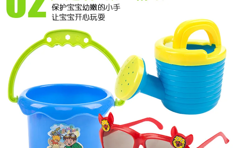 Горячая Распродажа, пляжные игрушки, детская пляжная игра с водой, игрушечный песок, Игрушечная машина, посылка, игрушка для игры на открытом воздухе, 9 штук