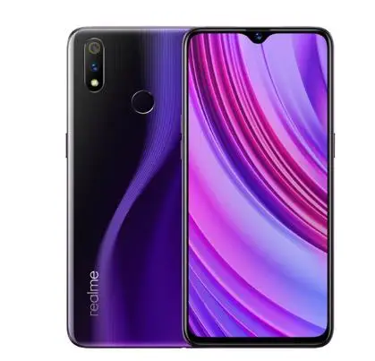 Realme X Lite 4 Гб ОЗУ 64 Гб ПЗУ 6,3 ''4045 мА батарея мобильного телефона VOOC Быстрая зарядка 3,0 мобильный телефон - Цвет: Фиолетовый