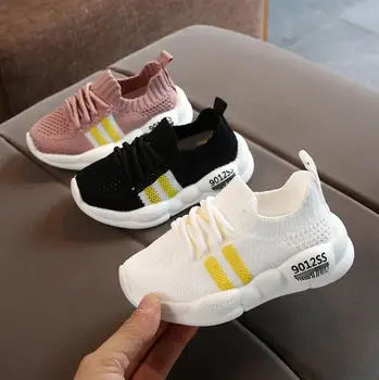 

Children Sneakers Fashion Kids Soft Sport Shoes Child Running Shoes for Boys Girls Baby Autumn Mesh Canvas Shoes