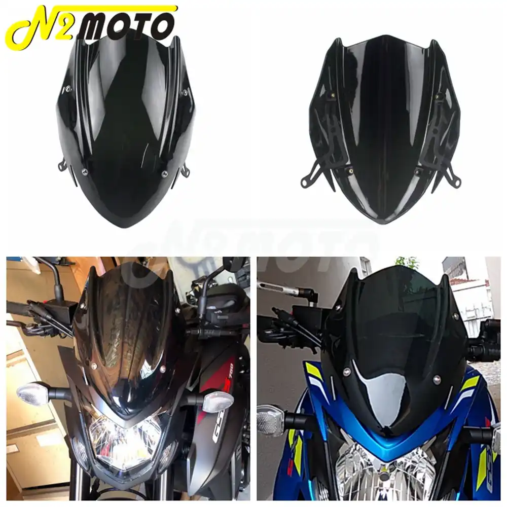 Ветровое стекло для мотоцикла 2017 2019 SUZUKI GSX S750 GSXS750 GSXS 750 ABS пластиковые ветровые