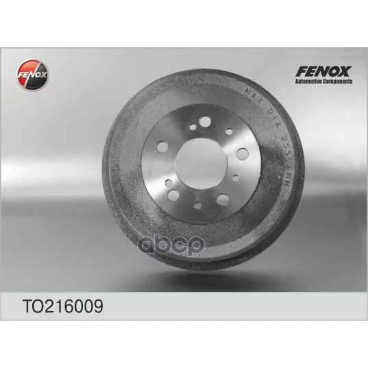 To216009_барабан Тормозной!Citroen C25/Jumper/Fiat Ducato/Peugeot Boxer,J5 81-02 Fenox To216009 FENOX арт. TO216009
