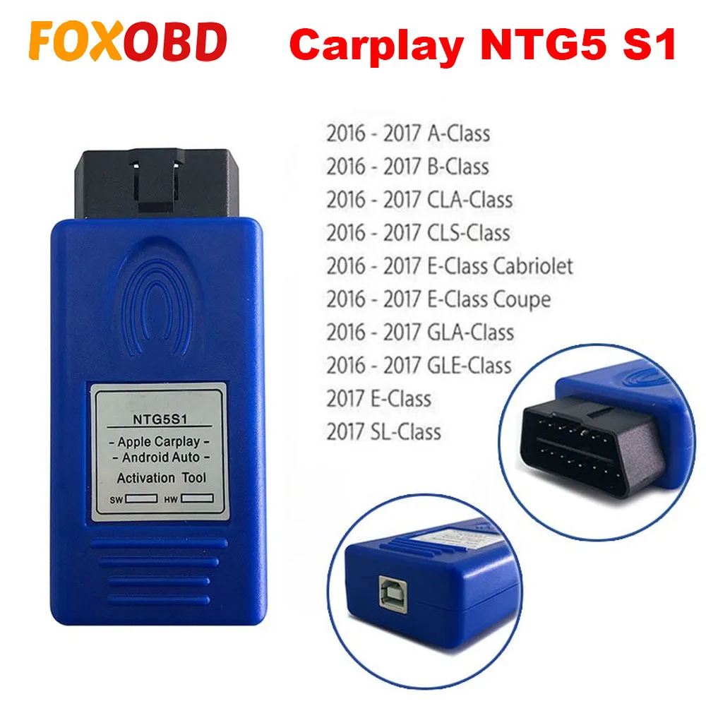 Новейший NTG5 S1 CarPlay для Apple CarPlay и Android инструмент автоматической активации iPhone/Android для NTG5S1 NTG5 S1
