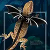 Mejor Compra Lagarto-Correa de tracción ajustable para Dragón Barbudo, arnés de cuero para Reptiles, con bate en forma de ala, disfraz C42 p3KkbGjz9
