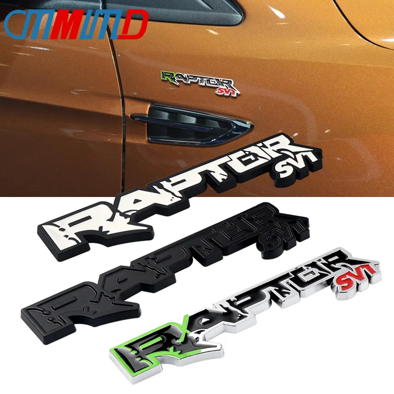 Новый металлический 3d-значок RAPTOR SVT автомобильные наклейки для Ford F150 2010-2014