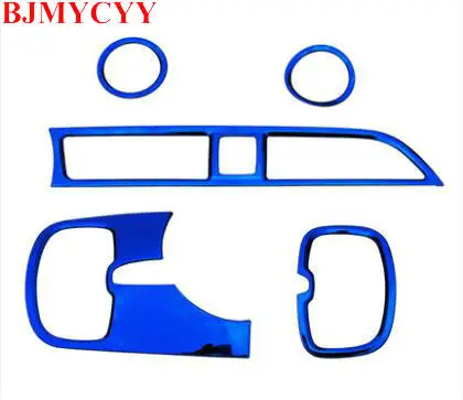 BJMYCYY 5 шт./компл. автомобильной розетки декоративная рамка для KIA K2 2017 крест