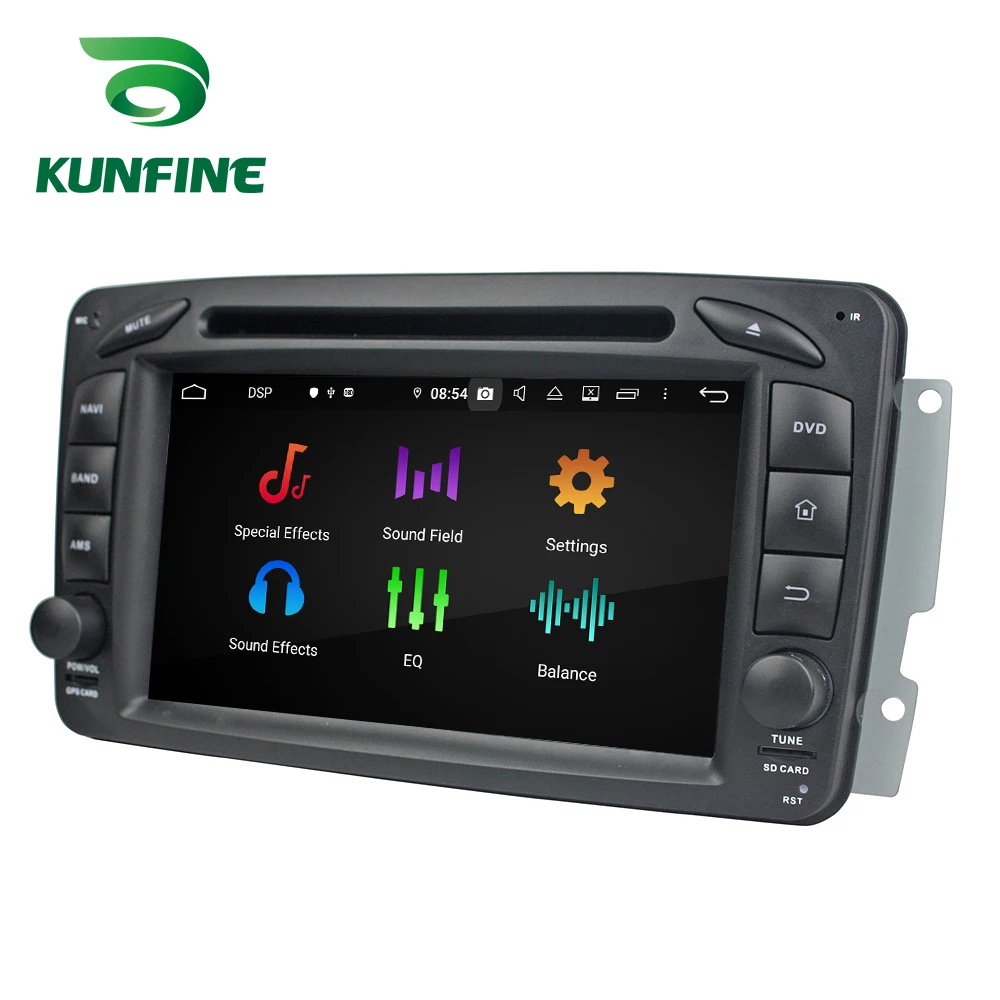 Android 9,0, четыре ядра, 4 Гб ОЗУ, 64 Гб ПЗУ, автомобильный DVD gps навигатор, мультимедийный плеер, автомобильный стерео для Benz ML, W163, E-Class, радио W210