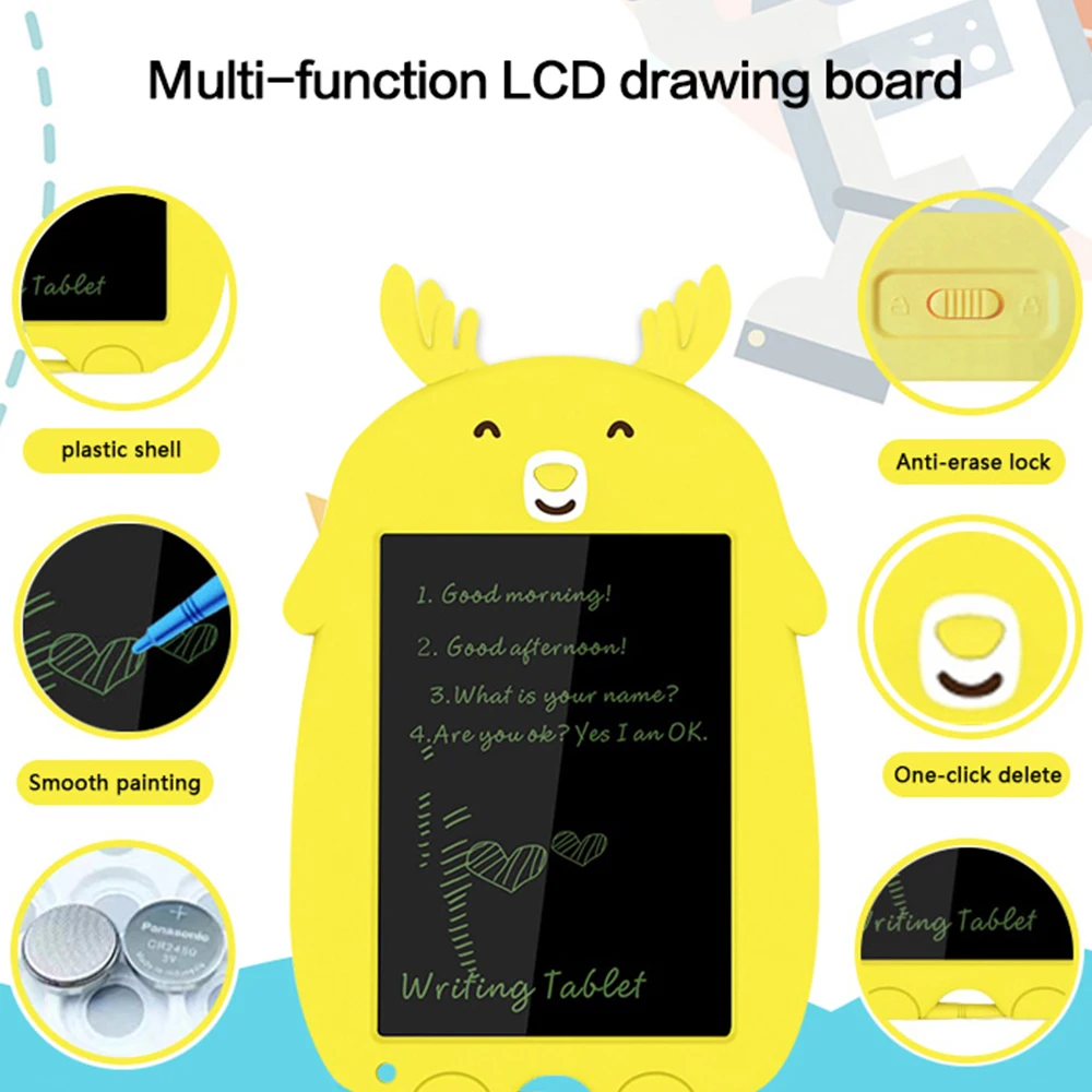 8,5 дюймовый цветной lcd блокнот для письма, планшет для рисования, электронная графическая доска для письма, планшет для рисования, безбумажный цифровой