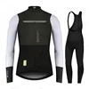 New Spring/Autumn Triathlon Men Long Sleeve Cycling Clothing Breathable Anti-UV Bicycle Jersey Set Wear Bib Pants Ropa Ciclismo 6