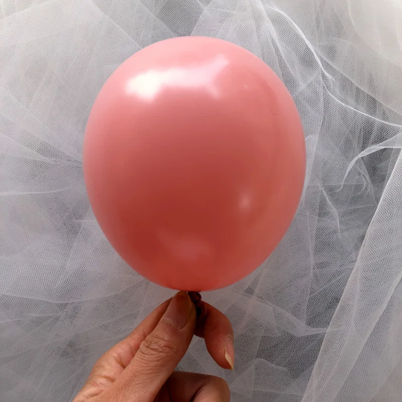195 шт. пастельный воздушный шар Макарон Комплект гирлянды набор воздушных шаров Ретро пыльный розовый "-18" баллон гелия Свадебные украшения на день рождения