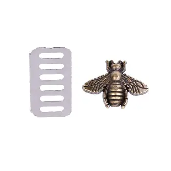 

Metal Bee Bag Decoration Hardware for DIY Handbag Craft Messenger Shoulder Bag LX9F