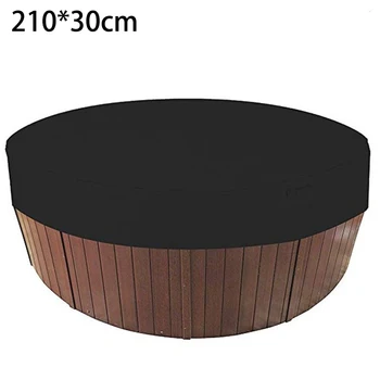 

1 * Swimming Pool Cover Outdoor Hot Tub Swimming Pool Cover Waterproof Canopy Dust Protection Cover