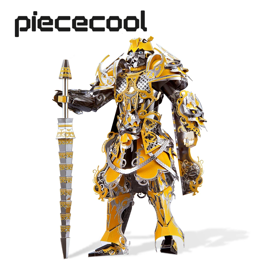 Piececool 3D Metal Puzzle Model Building Kits - King Kong DIY Assemble Jigsaw Toy ,Christmas Birthday Gifts for Adults piececool 3d metal puzzle russian battlecruiser pyotr diy jigsaw toy model building kits christmas gifts for adults