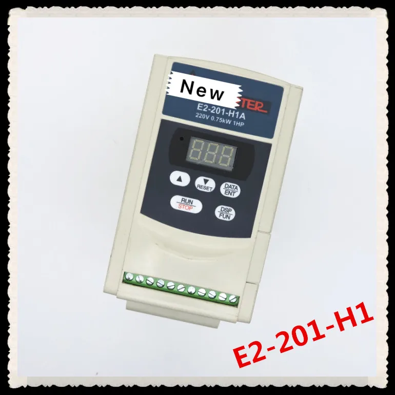 Taian инвертор E2-201-H1 0,75 кВт 220 В физическая фигура имеет хороший тестовый пакет