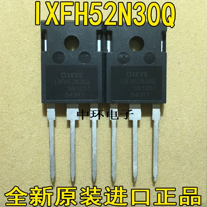 10 шт./лот IXFH52N30Q IXTQ52N30P 52A 300V