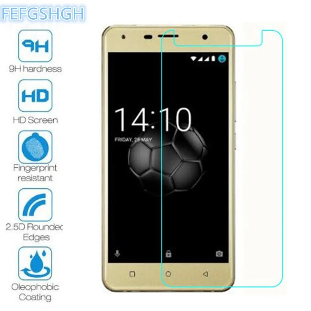 Взрывозащищенное Закаленное стекло для Prestigio Muze X5 Lte 2 шт. защитная пленка экрана