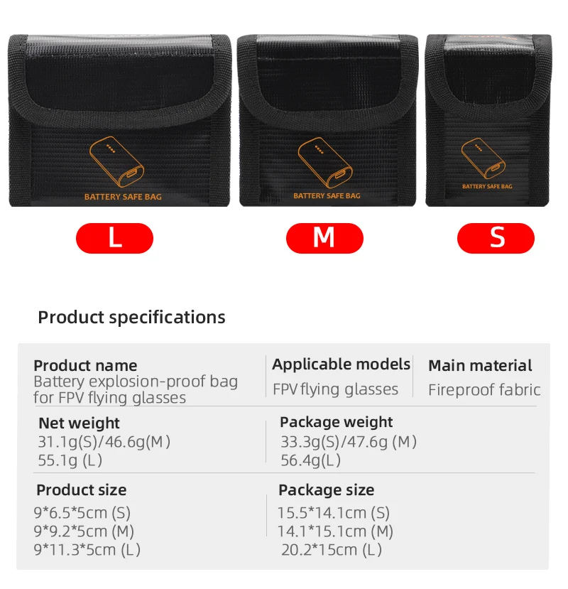 bag weighs 31.1g(5)/46.6g(M , 33.39(5)/