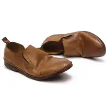 Bullock Leather Sandals Summer Slippers lace up Casual Shoes Dress Shoes Brogue Shoes Spring Vintage Classic Male Casual F201