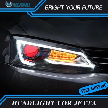

Auto Head Lamp for Volkswagen Sagitar Jetta MK6 LED Headlight 2012-2018 Projector Xenon HID Headlights