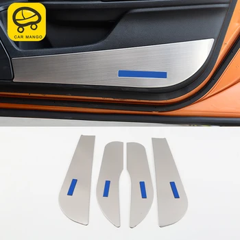 

CARMANGO For Honda Civic 10th 2016-2020 Auto Car-styling anti-kick pad cover trim interior accessories Sticker