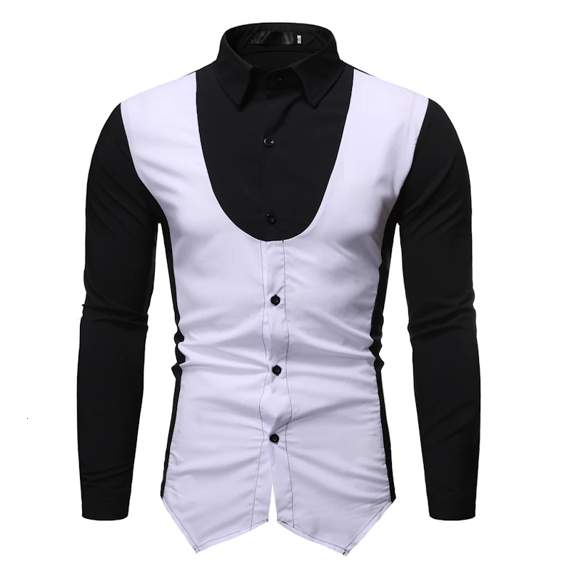 Г. hommes mode decontract, chemes, longues imprimé chemise Slim Fit, Мужская одежда, robe chemise marque hommes TX05