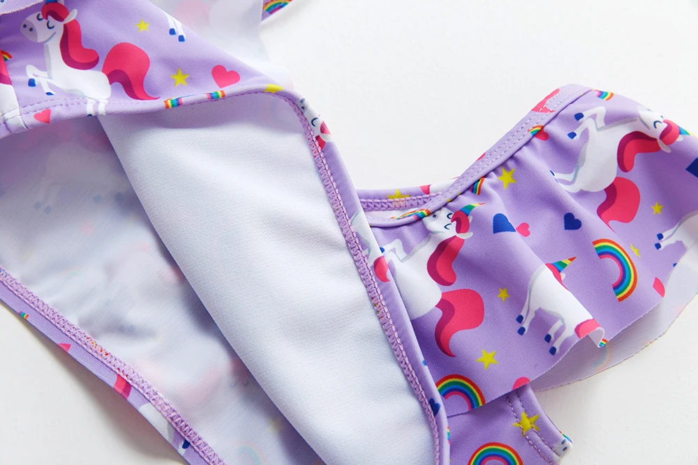 2~10Year Girl Two Pieces Swimwear Swimming Outfits Clothes girls swimsuit