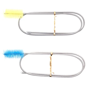 

Tube Cleaning Brush One/Double Ended Aquarium Filter Pump Pipe Hose Flexible Hot