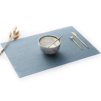 

Wholesale 50pcs Washable PVC Imitated Linen Table Cloth Mat For Wedding Party Home Decoration Modern Table Runner Plastic D0001