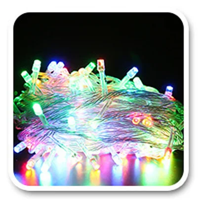 Venta caliente 1,5 m/3 m/6 m/7,5 m/10 m luces navideñas impermeables batería luces LED cadena decoraciones navideñas para el hogar