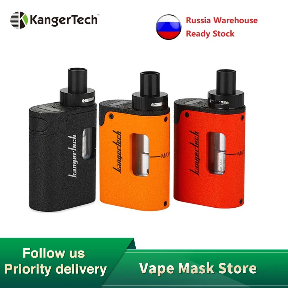 Kangertech TOGO Mini Starter Kit 1600 мАч внутренний аккумулятор и емкость бака 3 8 мл с катушкой