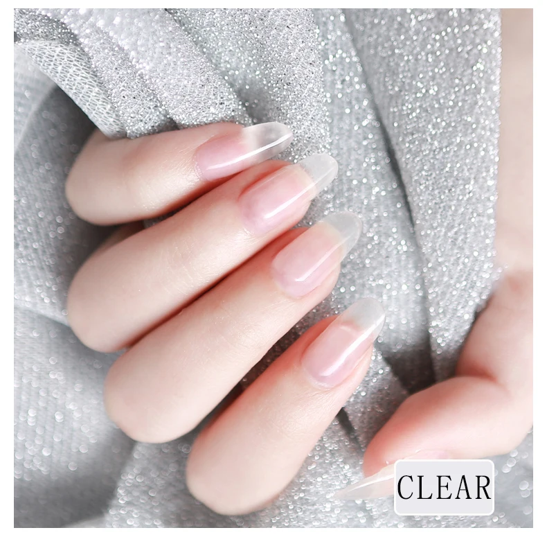 Mshare Poli Unhas Extensão Camuflagem Gel Conjunto Kits 5 Peças Rosa Branco Claro Construção Rápida uv Led Construtor 6 Mshare poli unhas extensão camuflagem gel conjunto