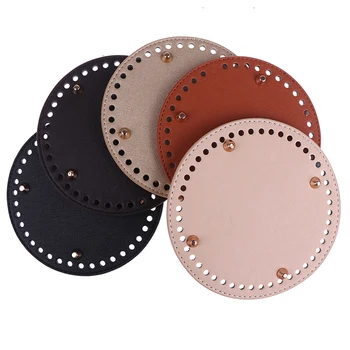 

PU Leather 60 Holes Replacement bottom Bag Knitting Bag Women Bags Handmade Accessories for Shoulder Bag Handbag Backpack Bucket