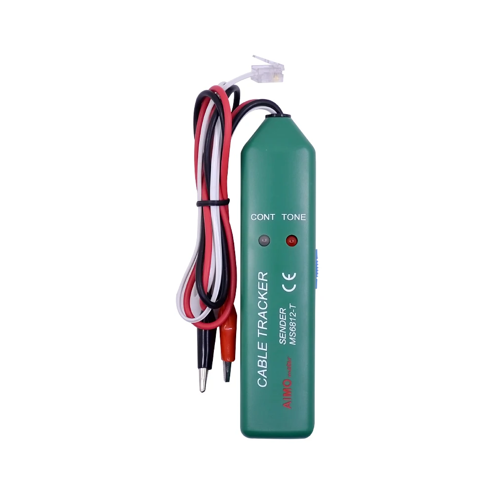 MS6812 LAN Tester Phone Telephone Wire Tracer Network Cable Tracker for UTP STP Cat5 Cat6 RJ45 3