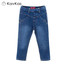 Осенний сезон металлической облицовки сплошная капюшон на кулиске среднего размера жан брюки для девочек