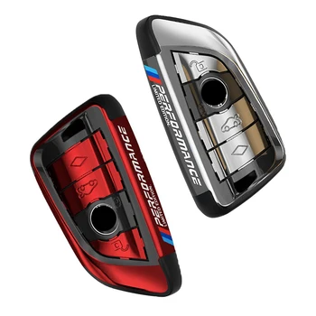 Cover chiate/telecomando per BMW X1 X3 X4 X5 F15 X6 F16 G30 7 serie G11 F48 F39 520 525 f30 118i 218i 320i 5 Cover chiate/telecomando per BMW X1 X3 X4 X5 F15 X6 F16 G30 7 serie G11 F48 F39 520 525 f30 118i 218i 320i - Custodia protettiva per coperture chiave auto per BMW X1 X3 X4 X5 F15 X6 F16