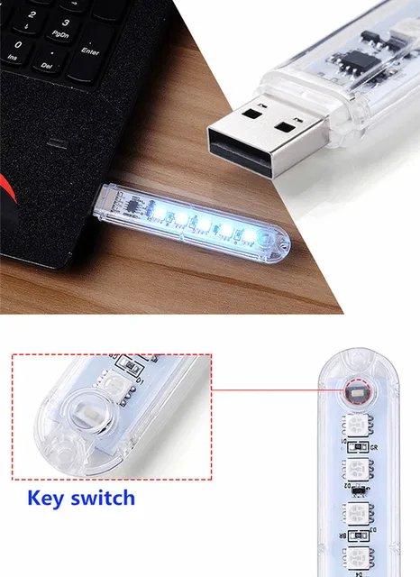 DC 5V USB Mini LED Book Lamp 5led 8led 20led 24led Portable LED Reading  Light USB Extension Line LED Night Light Camping Bulb - AliExpress