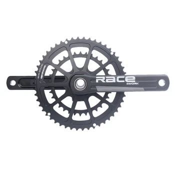 

RaceWORK Road Bike Crank Chain Wheel 170 mm 50-34T for Folding Bicycle Bike Cranksets 10 /11/12 Speed