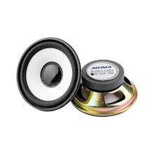 AIYIMA 2 шт. 3 дюйма аудио портативный динамик s 4Ohm 10 Вт мини Колонка DIY для Мультимедиа Bluetooth динамик домашний кинотеатр звуковая система