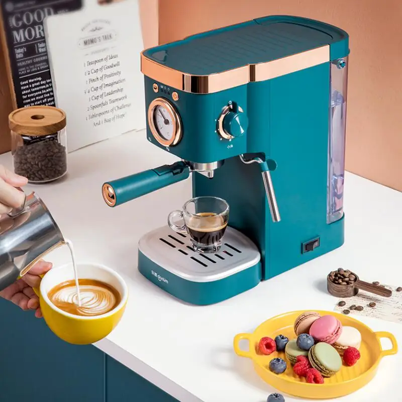 Espresso Coffee Machine 20bar Automatic Expresso Maker Cafe Powder Espresso Maker Cappuccino Electric Coffee espresso maker